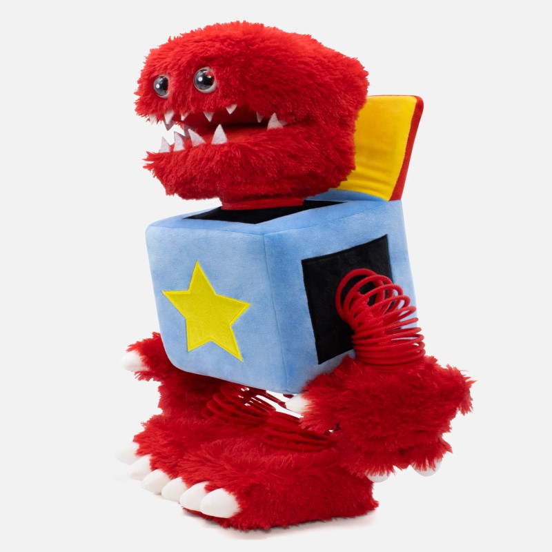 Boxy Boo Stuffed Toy: Hauntingly Cute Hugs Await