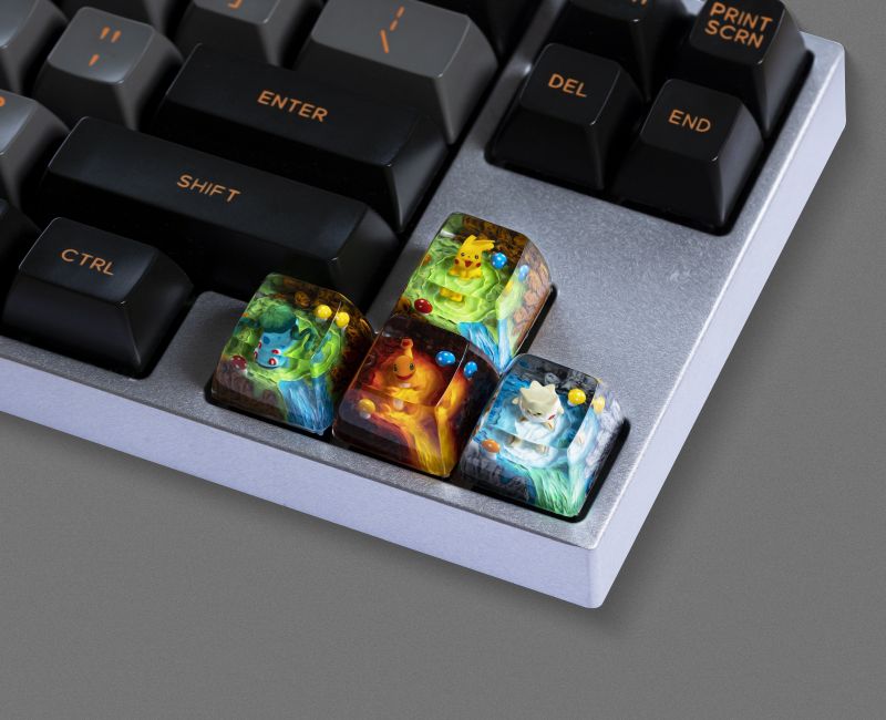 Transform Your Keyboard: Pokemon Spacebar Keycaps Showcase